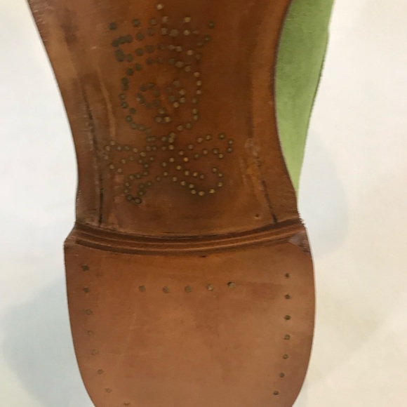 Barker Black Men's size 9 Apple Suede Shoes - Picture 4 of 6